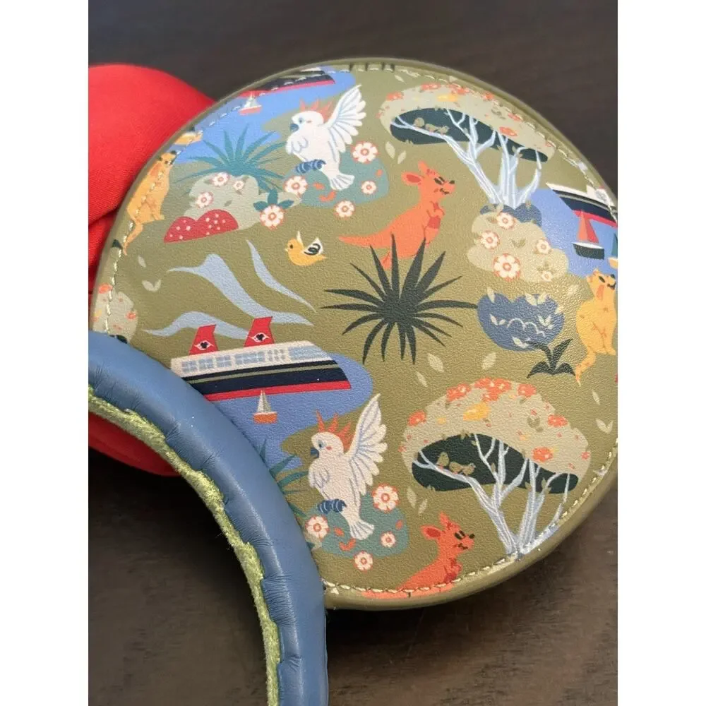 Disney Cruise Line DCL Minnie Mouse Australia New Zealand Ear Ears Headband NWT